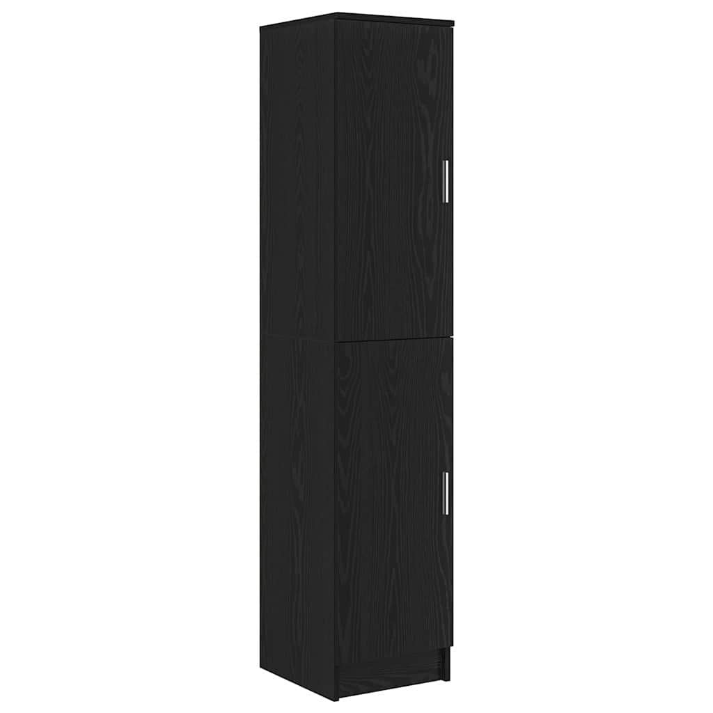 Desk with Storage 2 pcs Black oak 78.5 x 37 x 154.5 cm