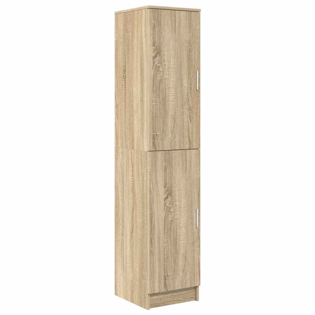 Desk with Storage 2 pcs Sonoma Oak 78.5 x 37 x 154.5 cm