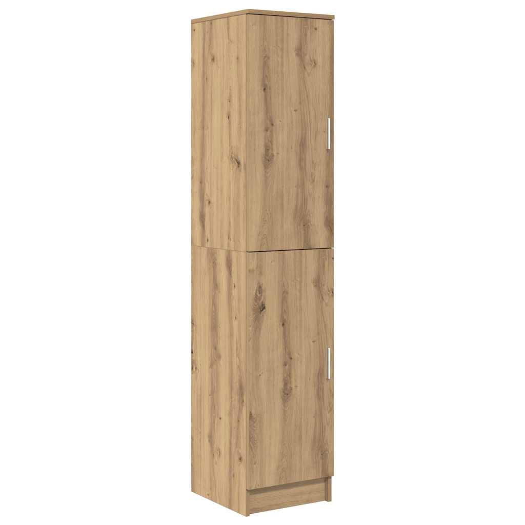 Desk with Storage 2 pcs Artisan oak 78.5 x 37 x 154.5 cm