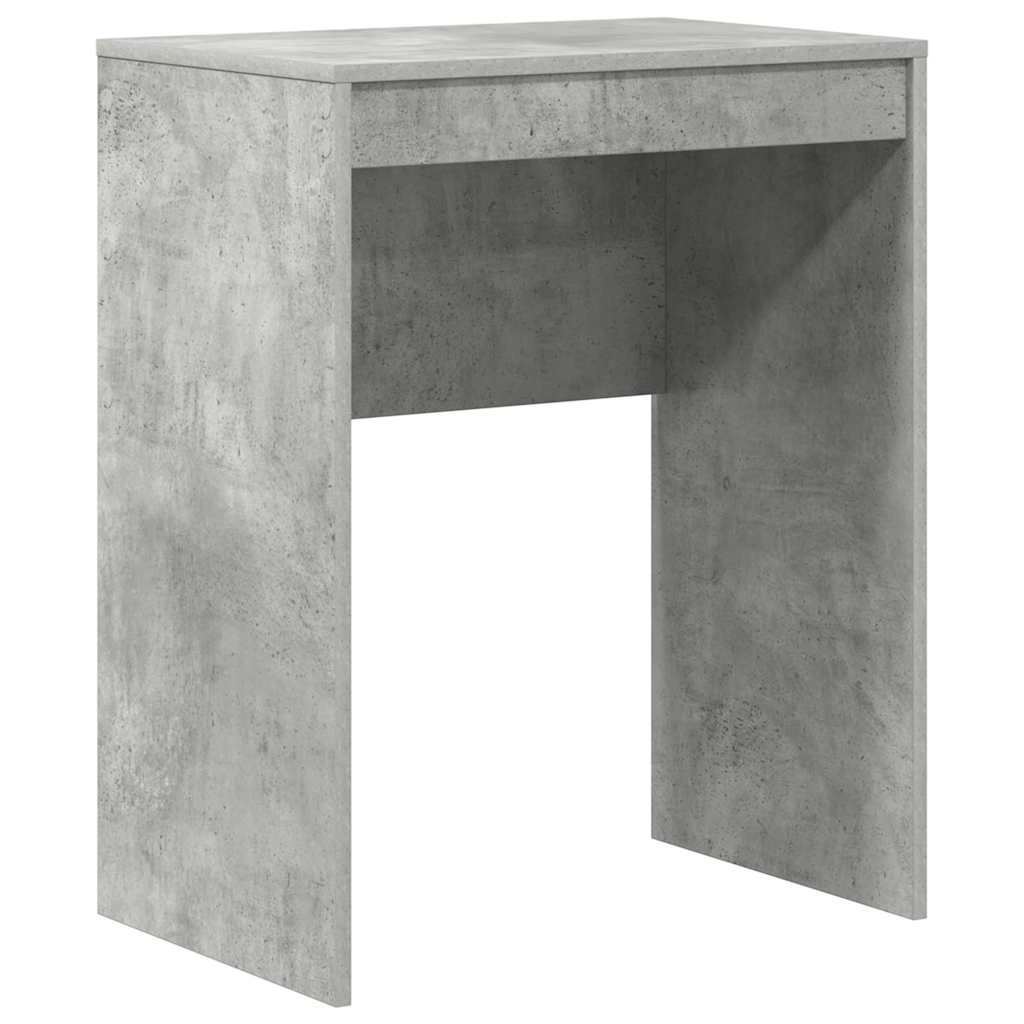 Desk with Storage 2 pcs Concrete Grey 45.5 x 34 x 127 cm