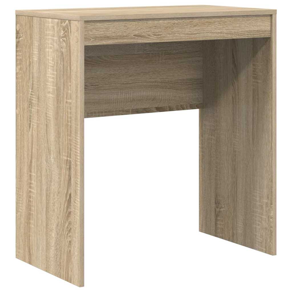 Desk with Storage with Drawer 2 pcs Sonoma Oak 70 x 40 x 76 cm