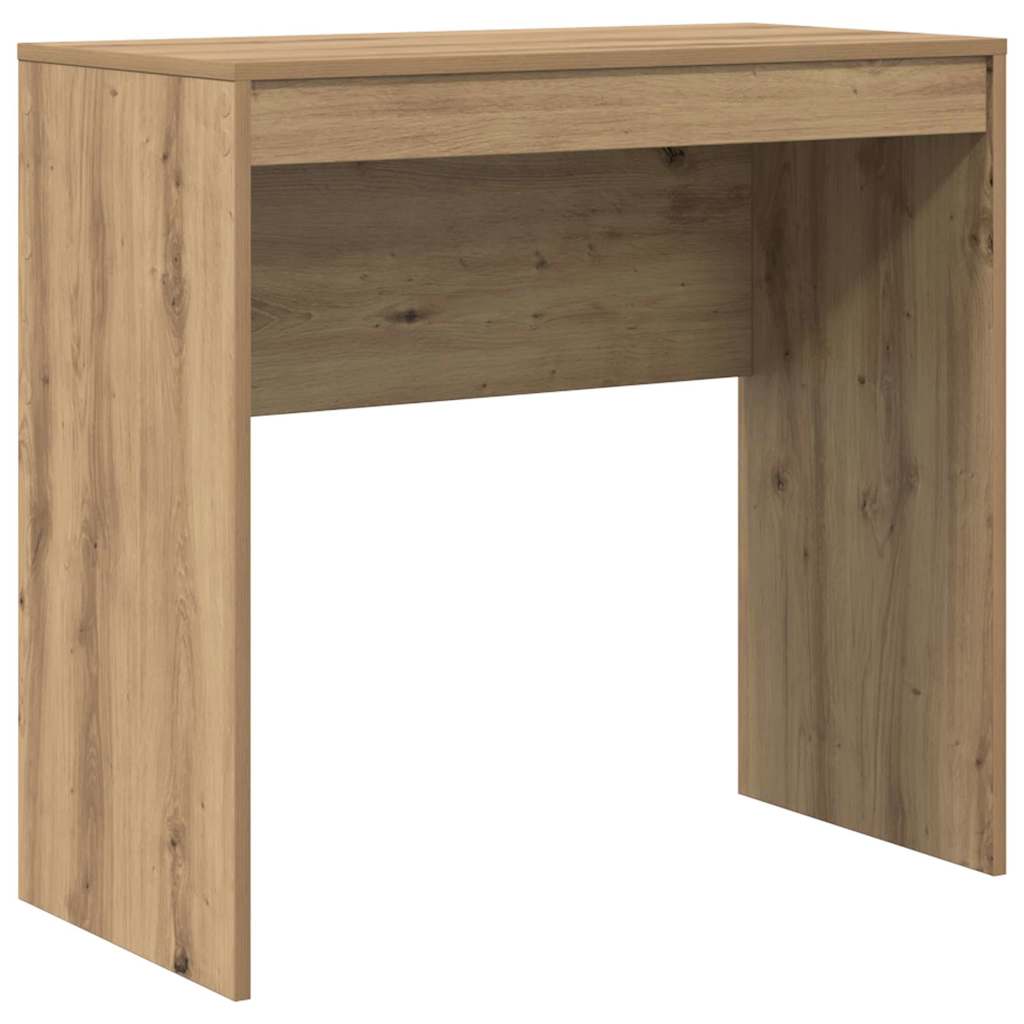 Desk with Storage with Drawer 2 pcs Artisan oak 80 x 40 x 76 cm