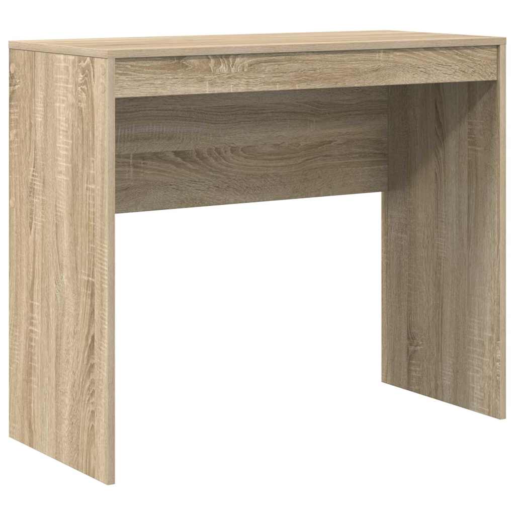 Desk with Storage with Drawer 2 pcs Sonoma Oak 90 x 40 x 76 cm