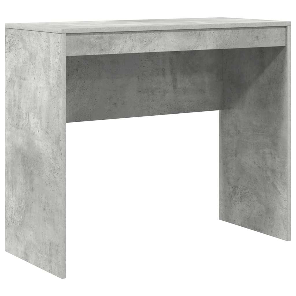 Desk with Storage 2 pcs Concrete Grey 90 x 40 x 76 cm