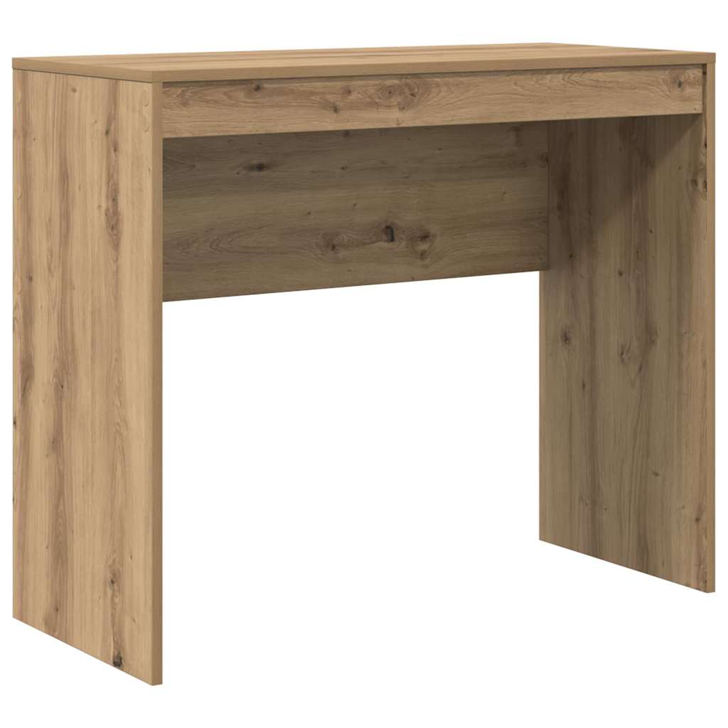 Desk with Storage with Drawer 2 pcs Artisan oak 90 x 40 x 76 cm