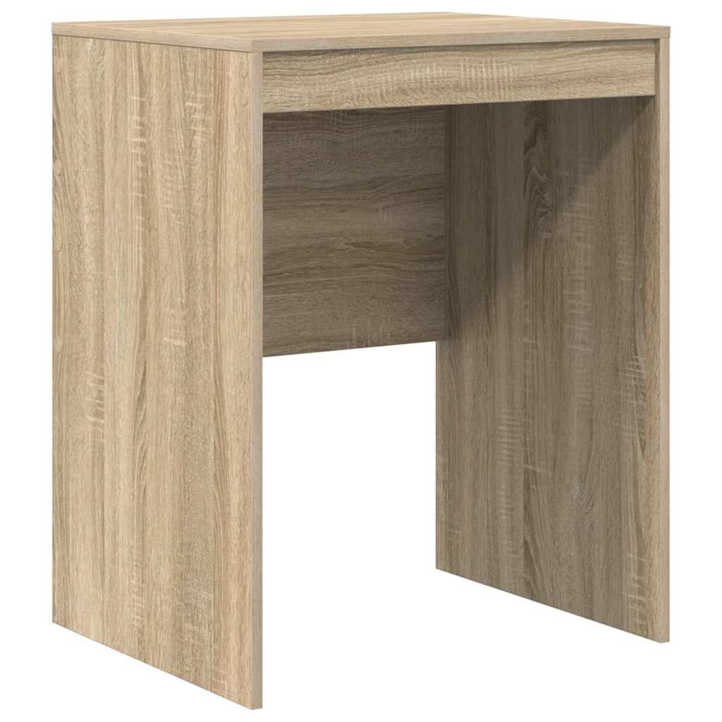 Desk with Storage with Drawer 2 pcs Sonoma Oak 60 x 50 x 76 cm