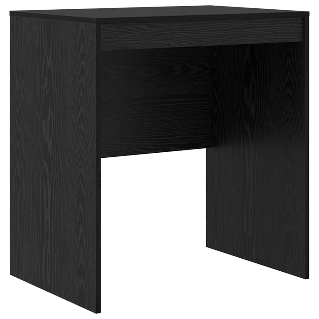 Desk with Storage with Drawer 2 pcs Black oak 70 x 50 x 76 cm