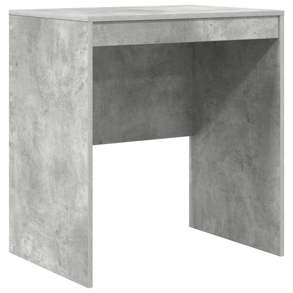 Desk with Storage 2 pcs Concrete Grey 70 x 50 x 76 cm