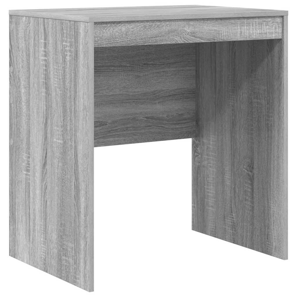 Desk with Storage with Drawer 2 pcs Grey sonoma 70 x 50 x 76 cm