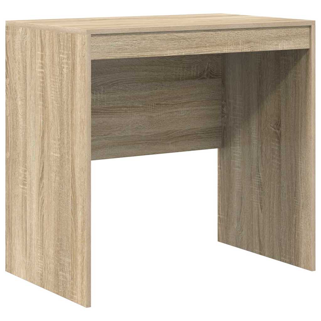 Desk with Storage with Drawer 2 pcs Sonoma Oak 80 x 50 x 76 cm