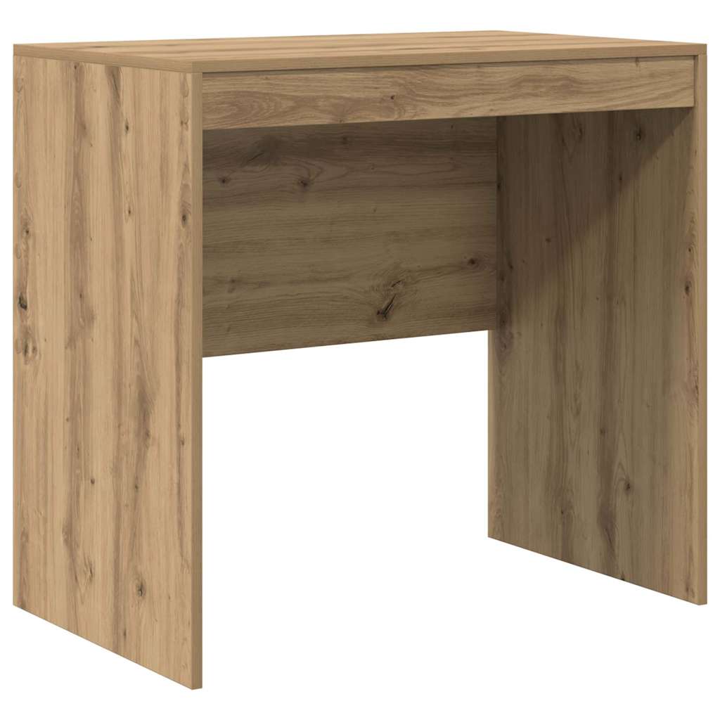 Desk with Storage with Drawer 2 pcs Artisan oak 80 x 50 x 76 cm