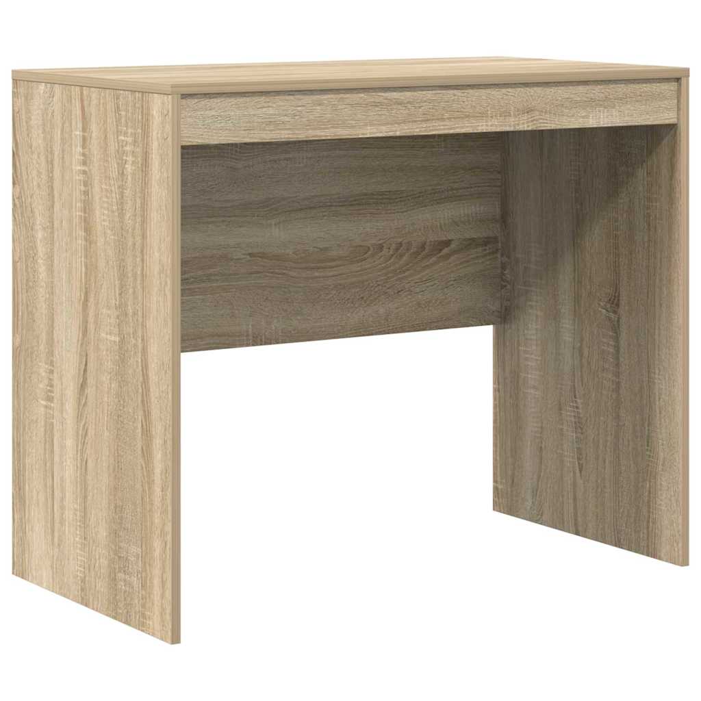 Desk with Storage with Drawer 2 pcs Sonoma Oak 90 x 50 x 76 cm