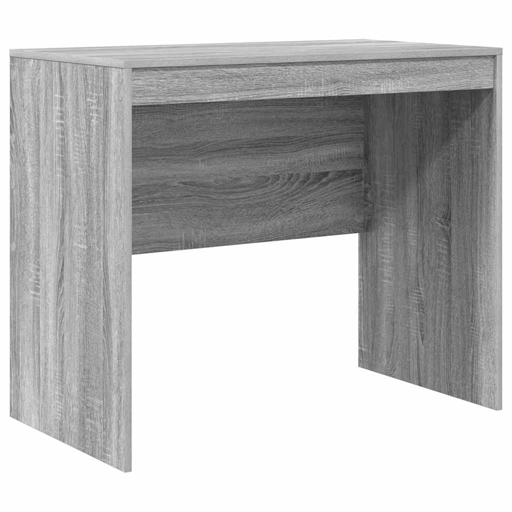 Desk with Storage with Drawer 2 pcs Grey sonoma 90 x 50 x 76 cm