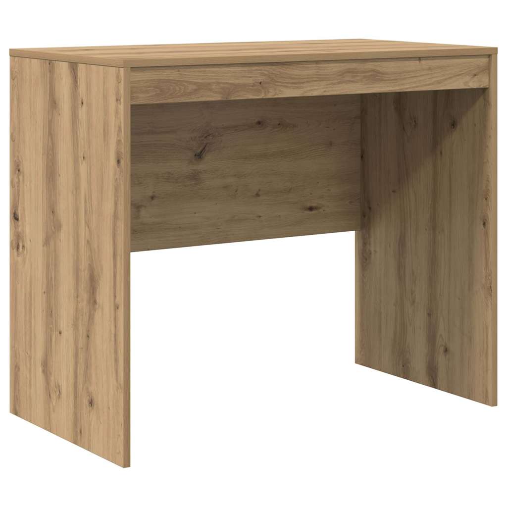 Desk with Storage with Drawer 2 pcs Artisan oak 90 x 50 x 76 cm