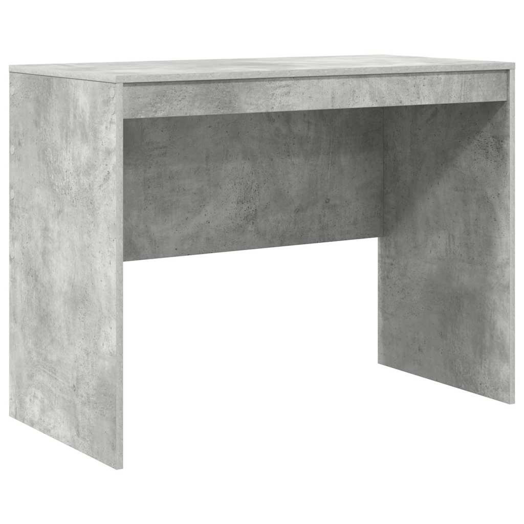 Desk with Storage 2 pcs Concrete Grey 100 x 50 x 76 cm