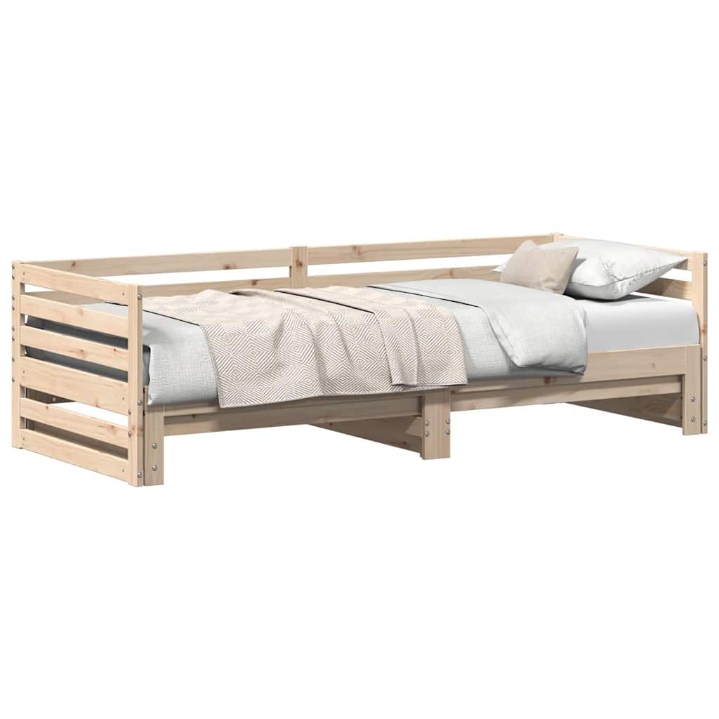 Day bed with Trundle without Mattress 80x200 cm