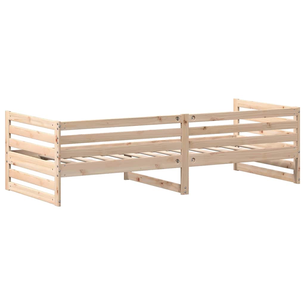 Day Bed without Mattress 80x200 cm Solid Wood Pine