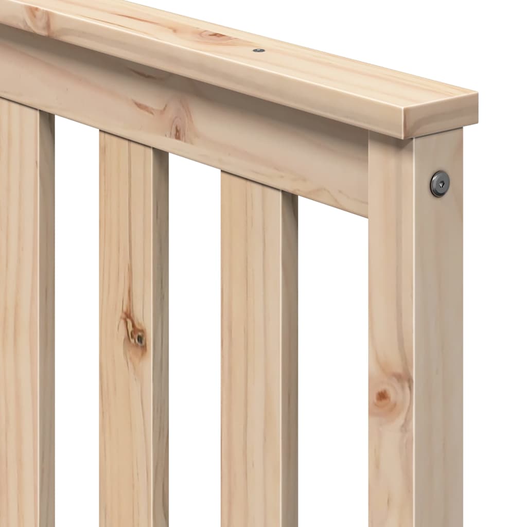 Day Bed without Mattress 90x200 cm Solid Wood Pine