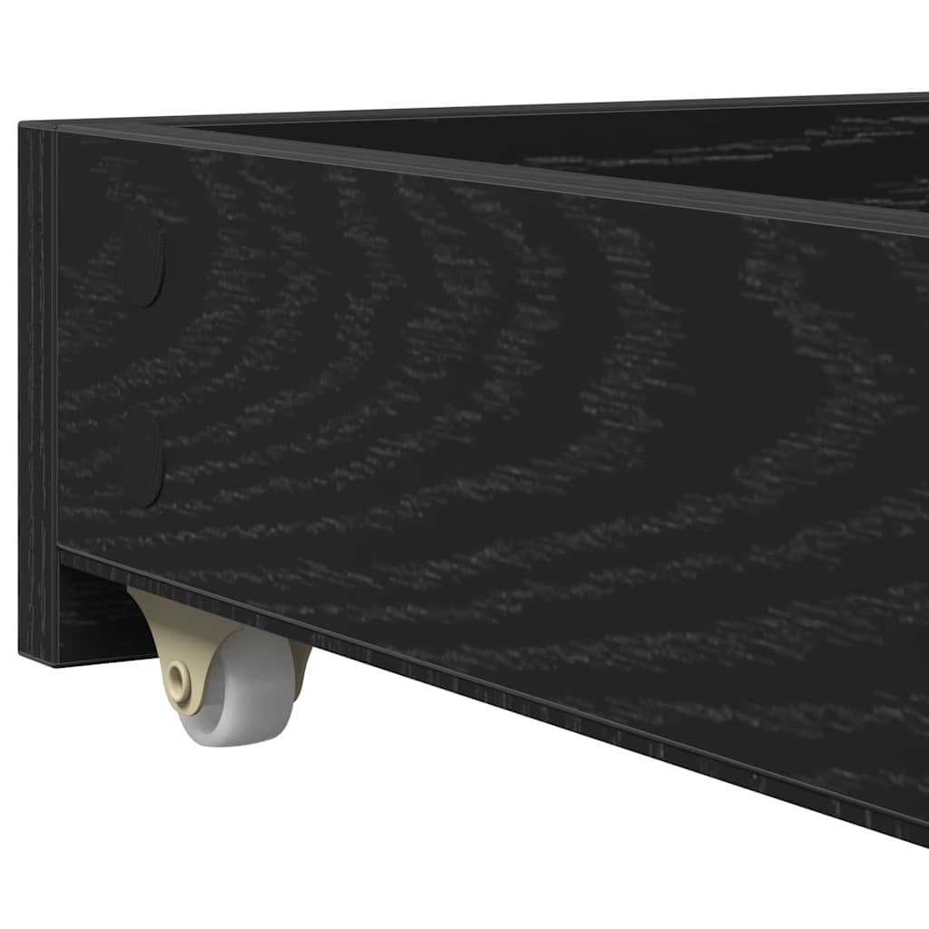 Day Bed Grey 90 x 200 cm Engineered wood