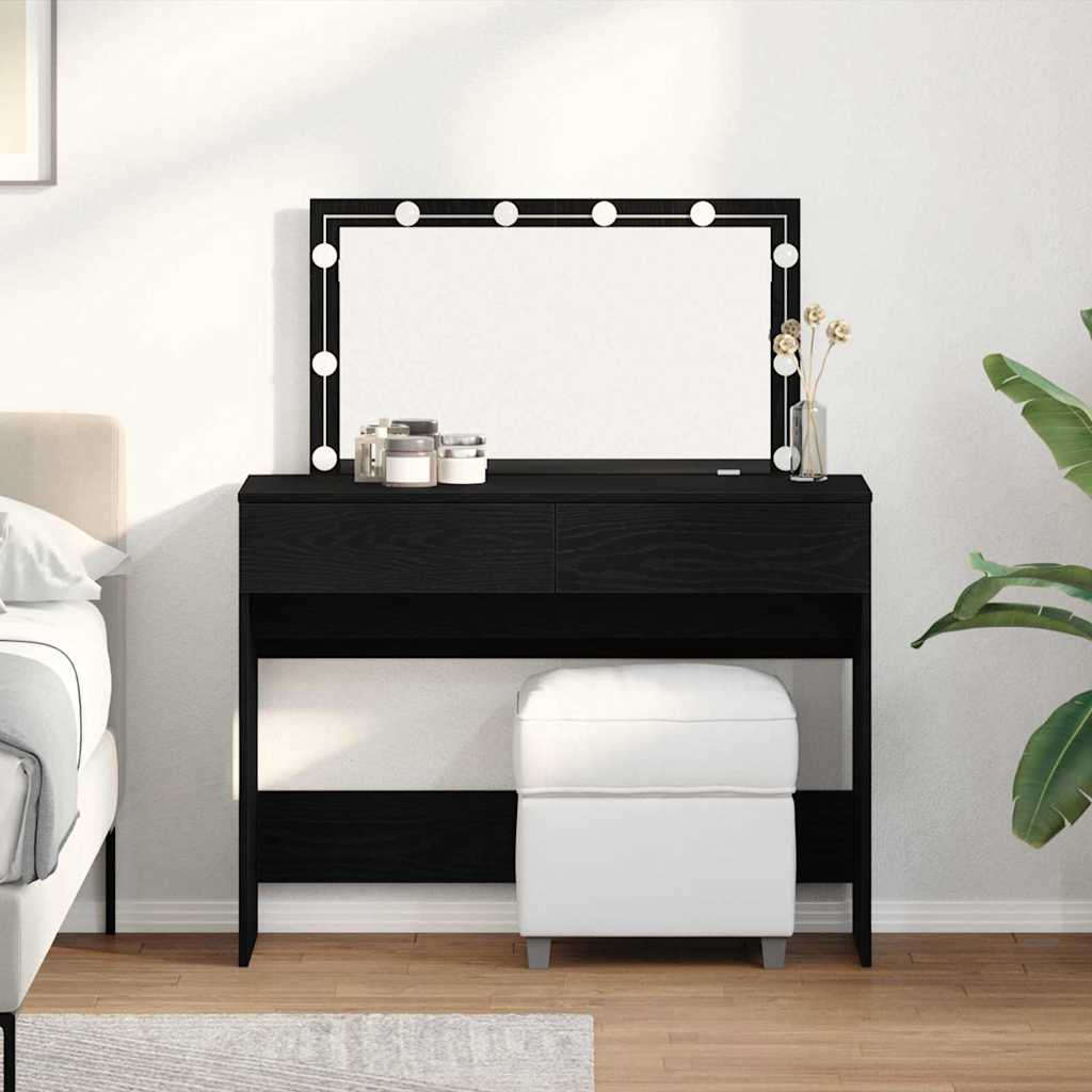 Dressing Table With Led 100X40X120 Cm