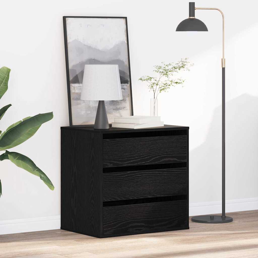 Chest of Drawers with Drawer Other Black oak 60 x 41 x 58 cm