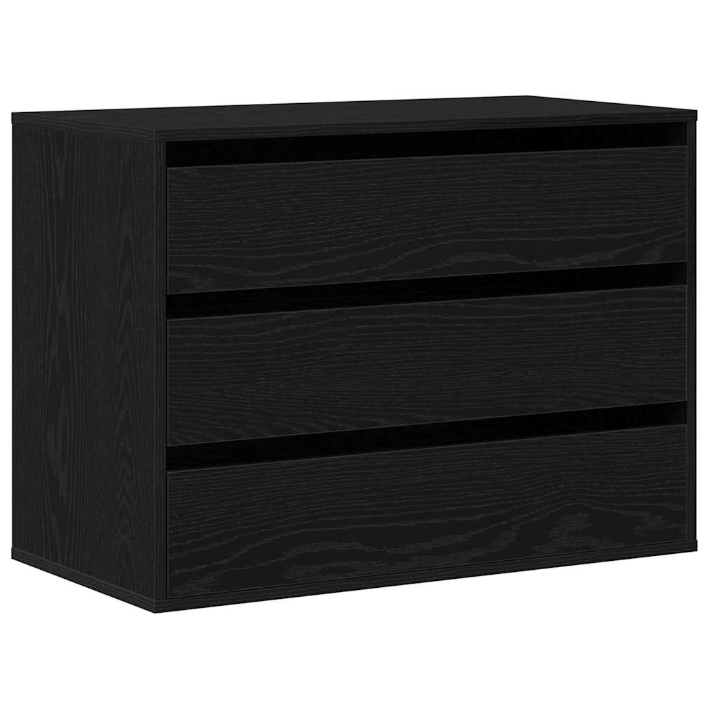 Chest of Drawers with Drawer Other Black oak 80 x 41 x 58 cm