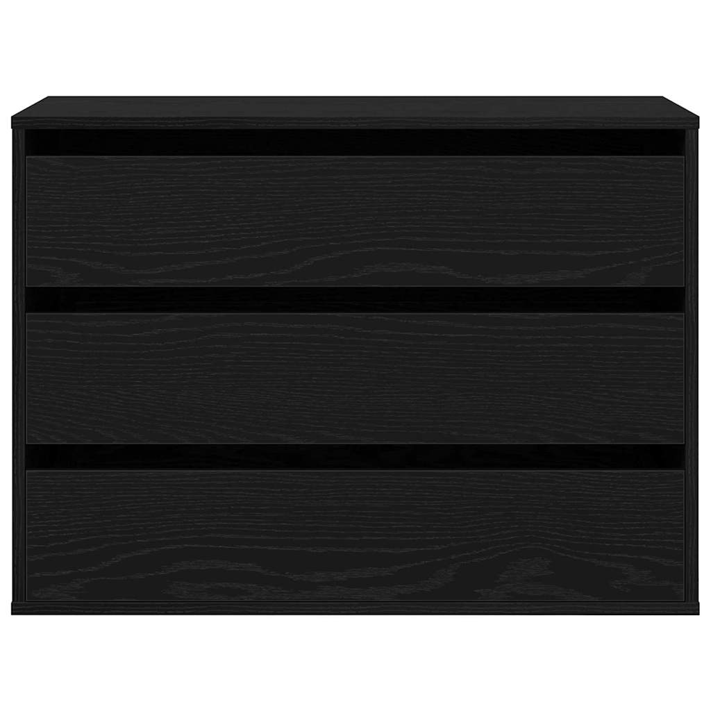 Chest of Drawers with Drawer Other Black oak 80 x 41 x 58 cm