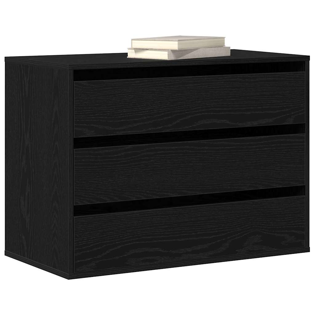 Chest of Drawers with Drawer Other Black oak 80 x 41 x 58 cm