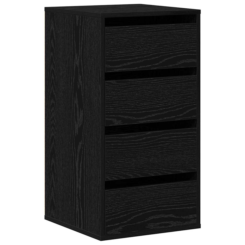 Chest of Drawers with Drawer Other Black oak 40 x 41 x 76 cm