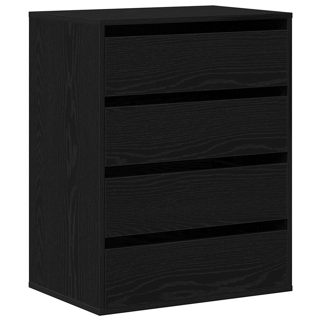 Chest of Drawers with Drawer Other Black oak 60 x 41 x 76 cm