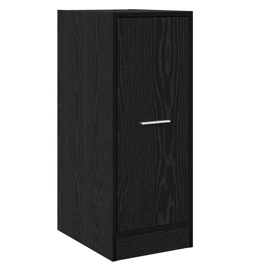 Apothecary Cabinet Black oak 30 x 41 x 77.5 cm Engineered wood
