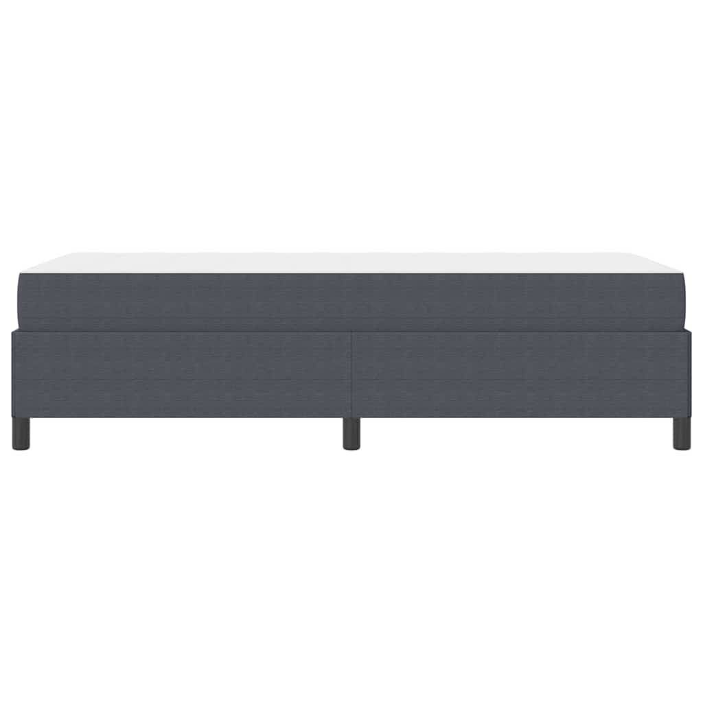 Bed Frame Dark grey 80 x 200 cm Corduroy fabric