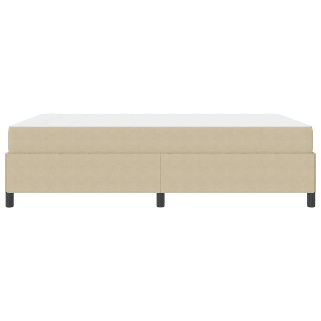 Bed Frame Light green grey 160 x 200 cm Corduroy fabric