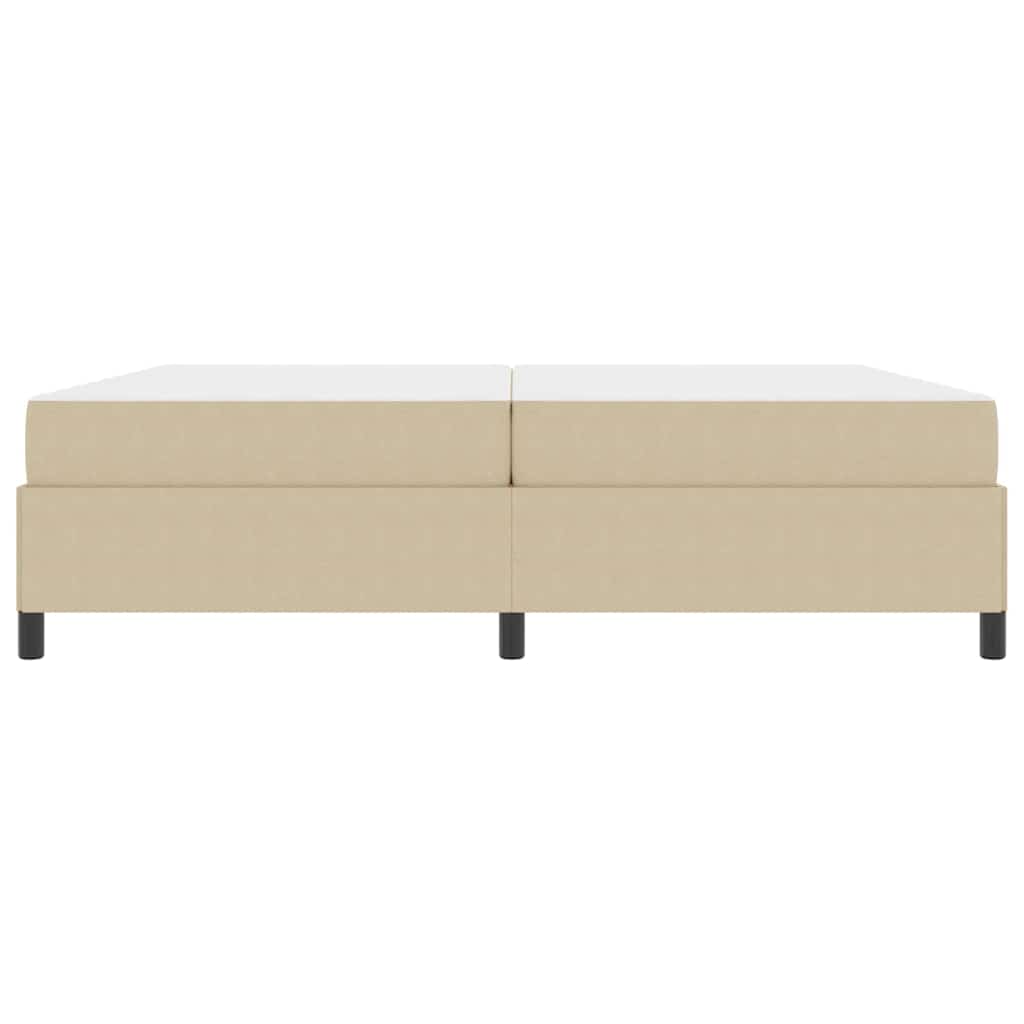 Bed Frame Light green grey 200 x 200 cm Corduroy fabric