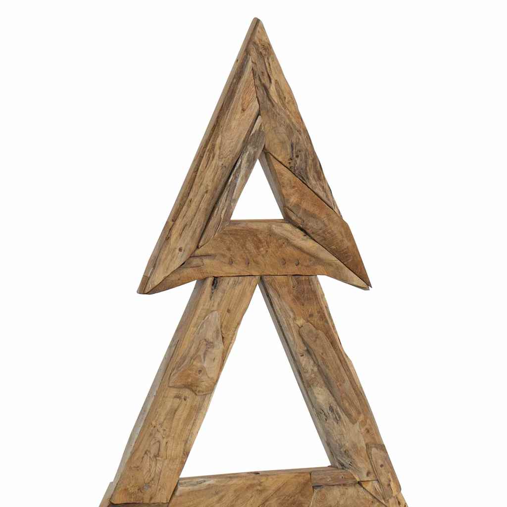 Christmas Tree with Stand Brown 180 cm Solid teak wood