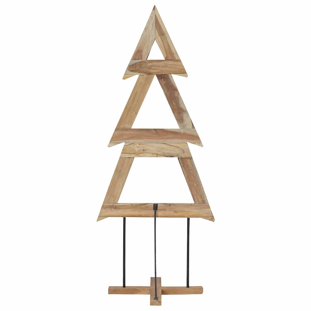 Christmas Tree with Stand Brown 180 cm Solid teak wood