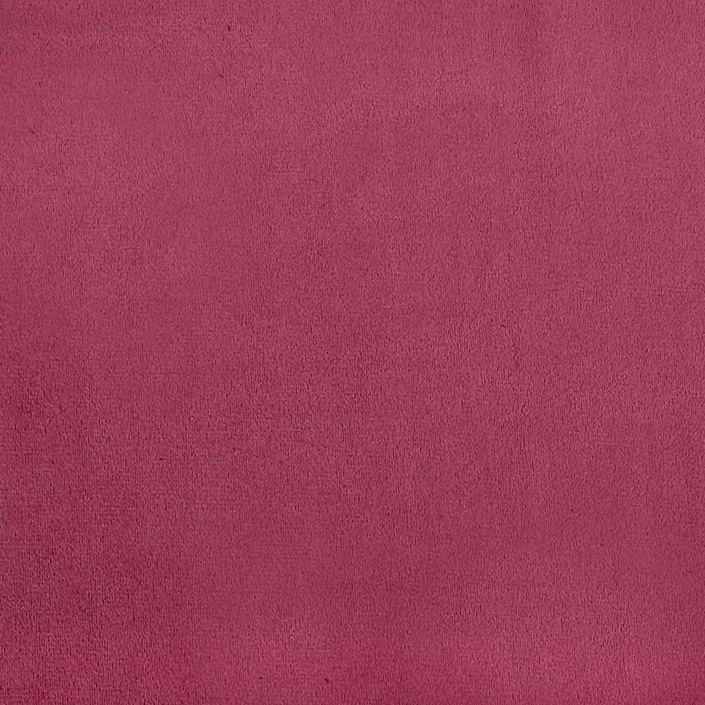 Modular Sofa Unit Armless 3 pcs Wine Red 55 x 74 x 82 cm Velvet