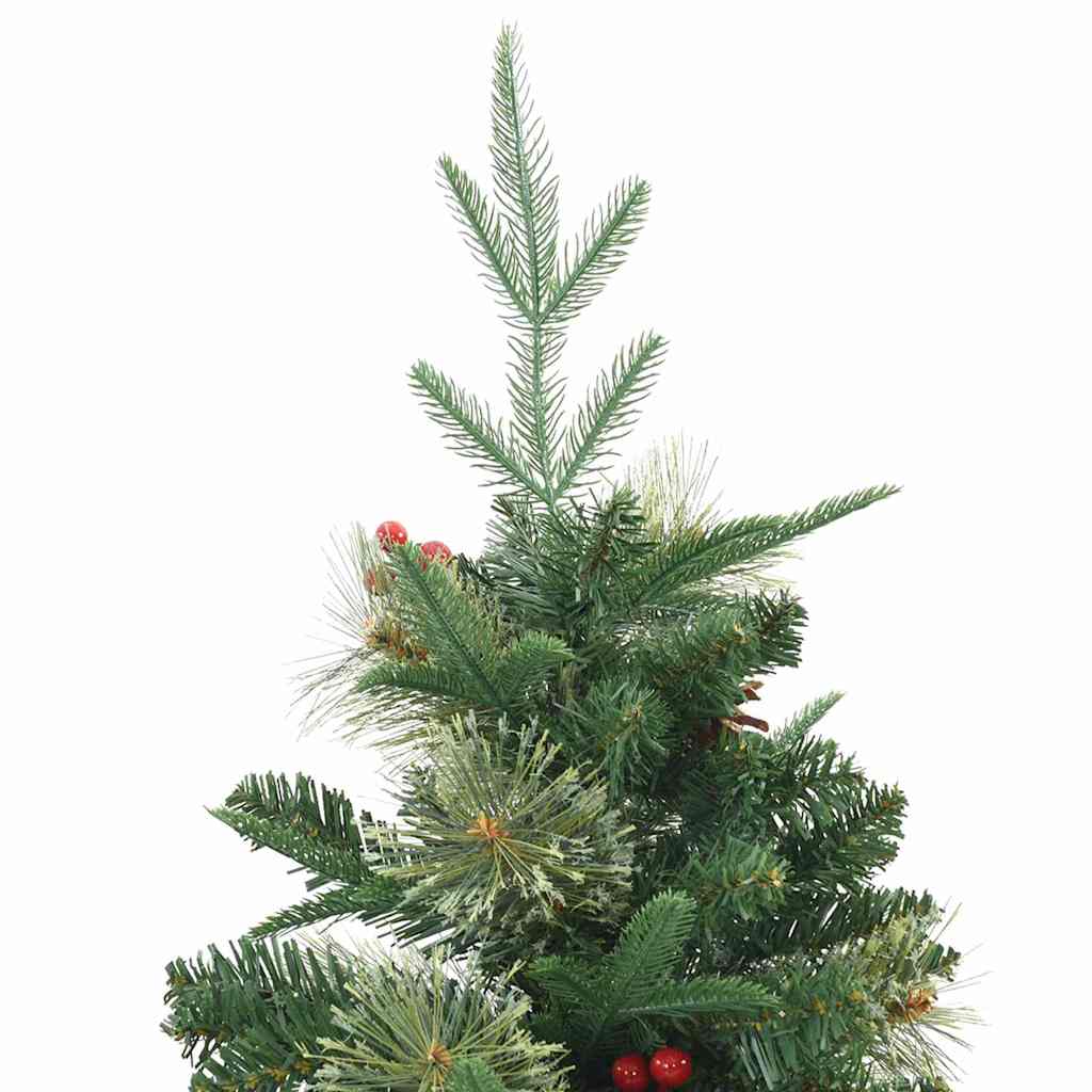 Artificial Hinged Christmas Tree Green 150 cm PVC, PE and Steel