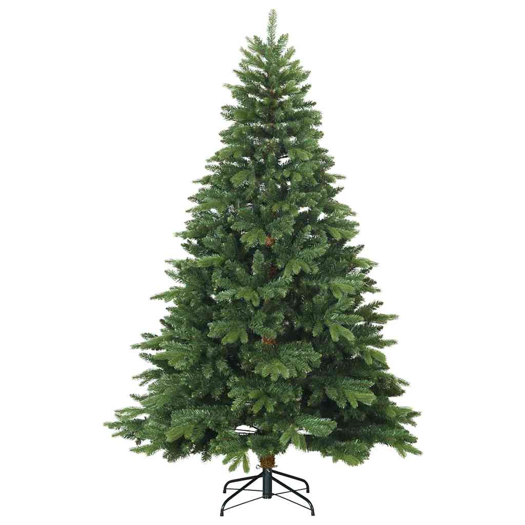 Artificial Hinged Christmas Tree Green 240 cm PVC, PE and steel