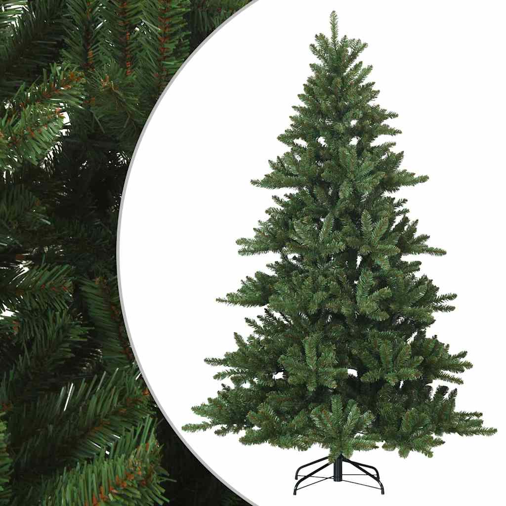 Artificial Hinged Christmas Tree Green 180 cm PVC, steel