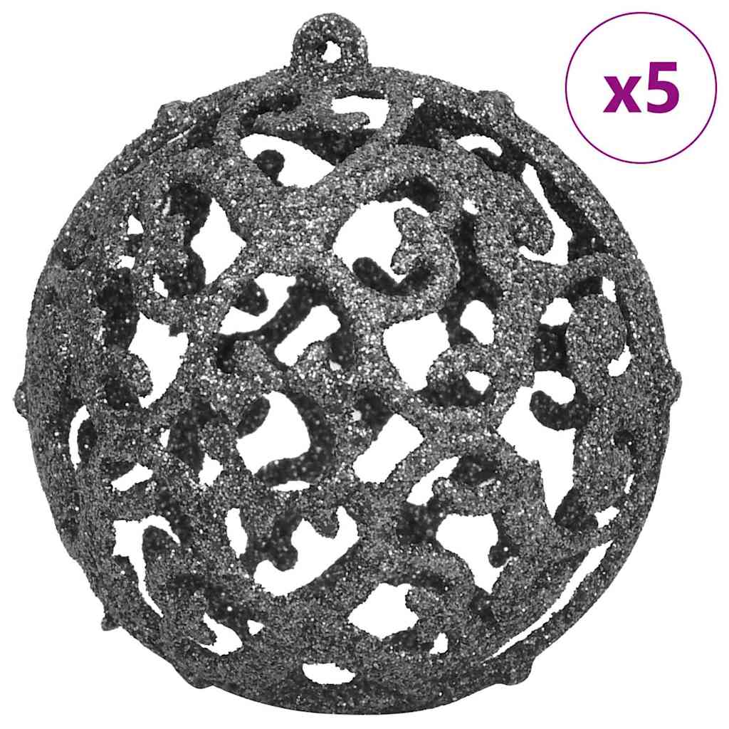 Artificial Pre-lit Christmas Tree Silver 120 cm PET