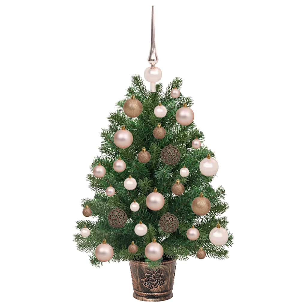 Artificial Christmas Tree with 150 LEDs Green 65 cm PE and PVC