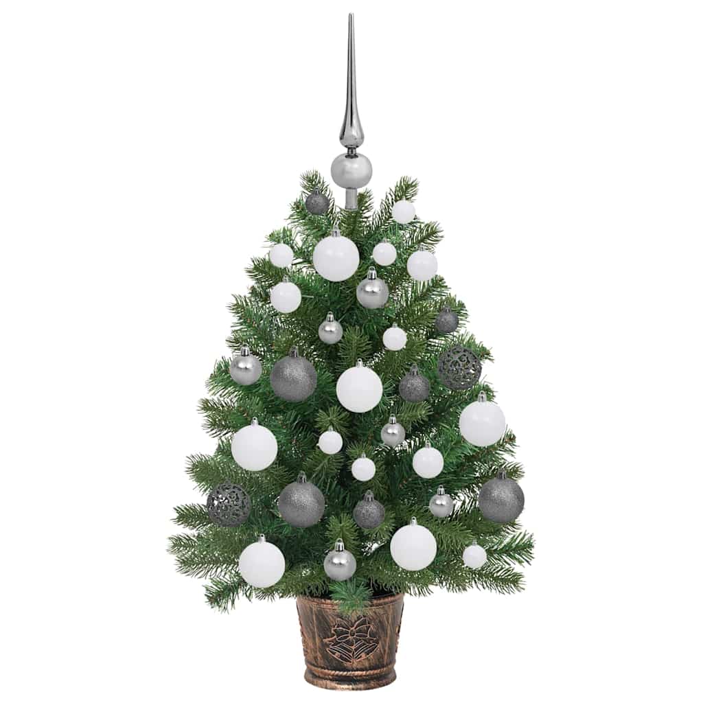 Artificial Christmas Tree with 150 LEDs Green 65 cm PE and PVC