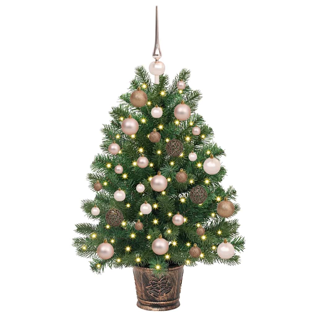 Artificial Christmas Tree with 150 LEDs Green 95 cm PE and PVC