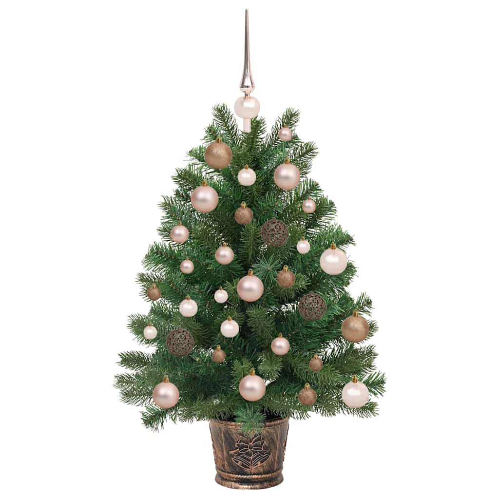 Artificial Christmas Tree with 150 LEDs Green 95 cm PE and PVC