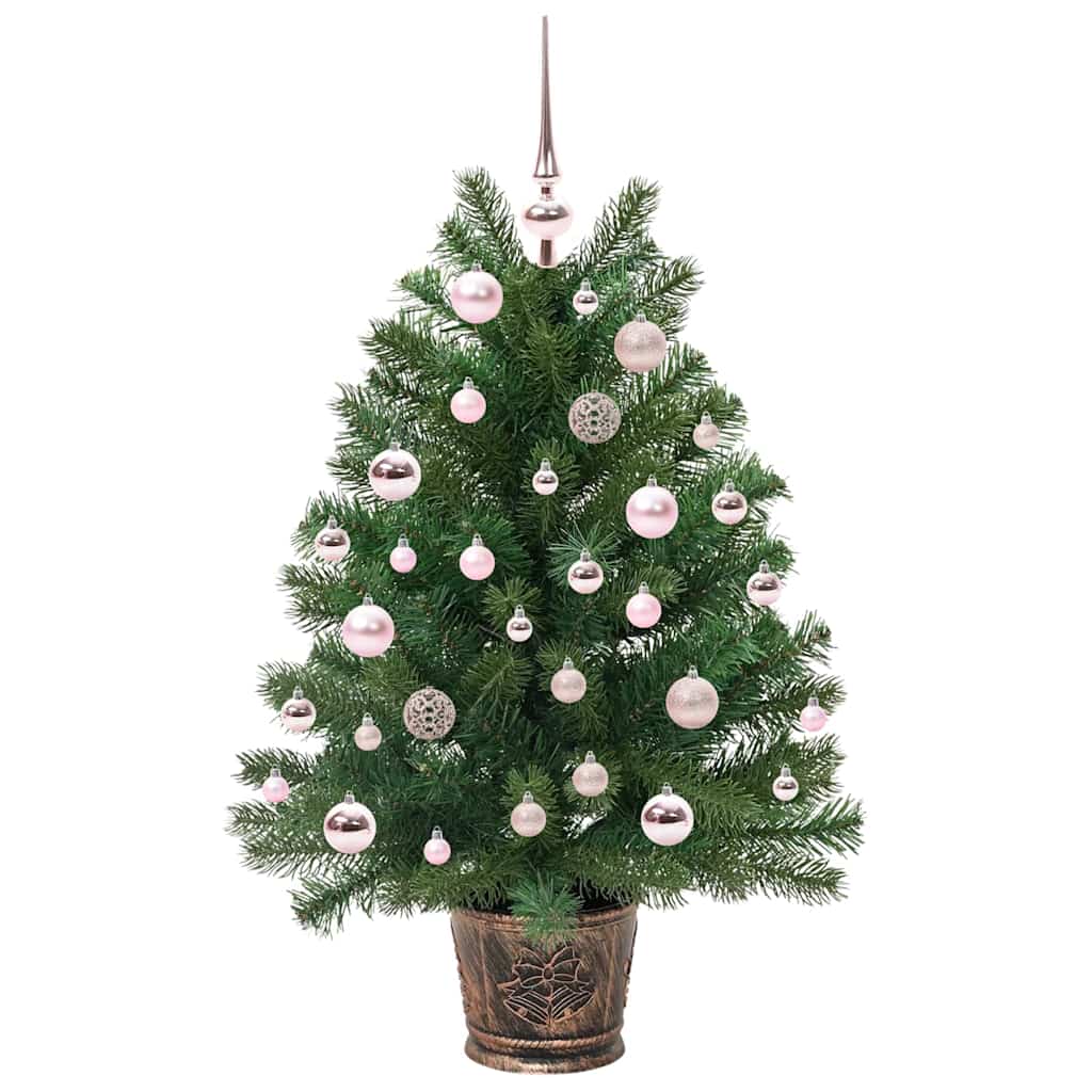 Artificial Christmas Tree with 150 LEDs Green 95 cm PE and PVC