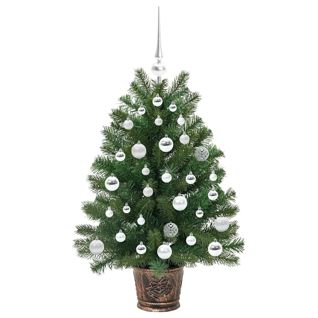 Artificial Christmas Tree with 150 LEDs Green 95 cm PE and PVC