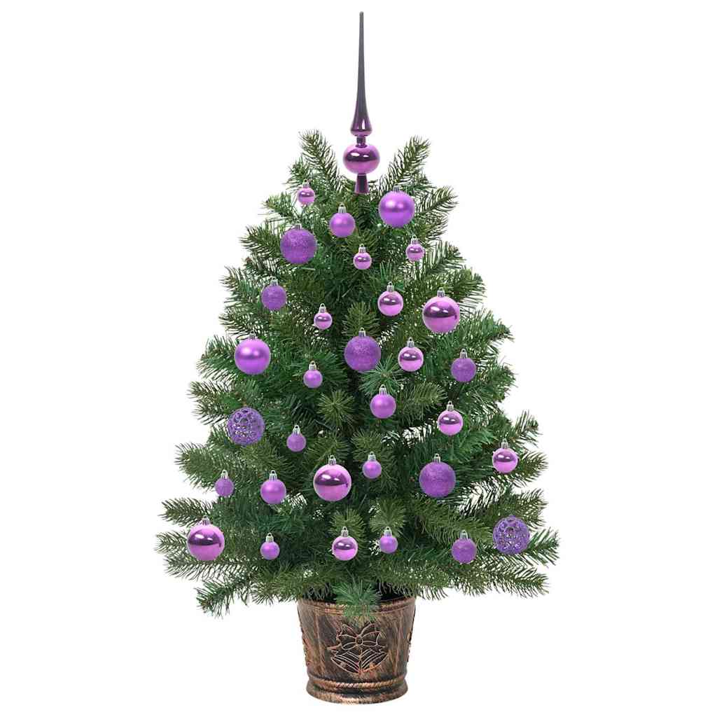 Artificial Christmas Tree with 150 LEDs Green 95 cm PE and PVC