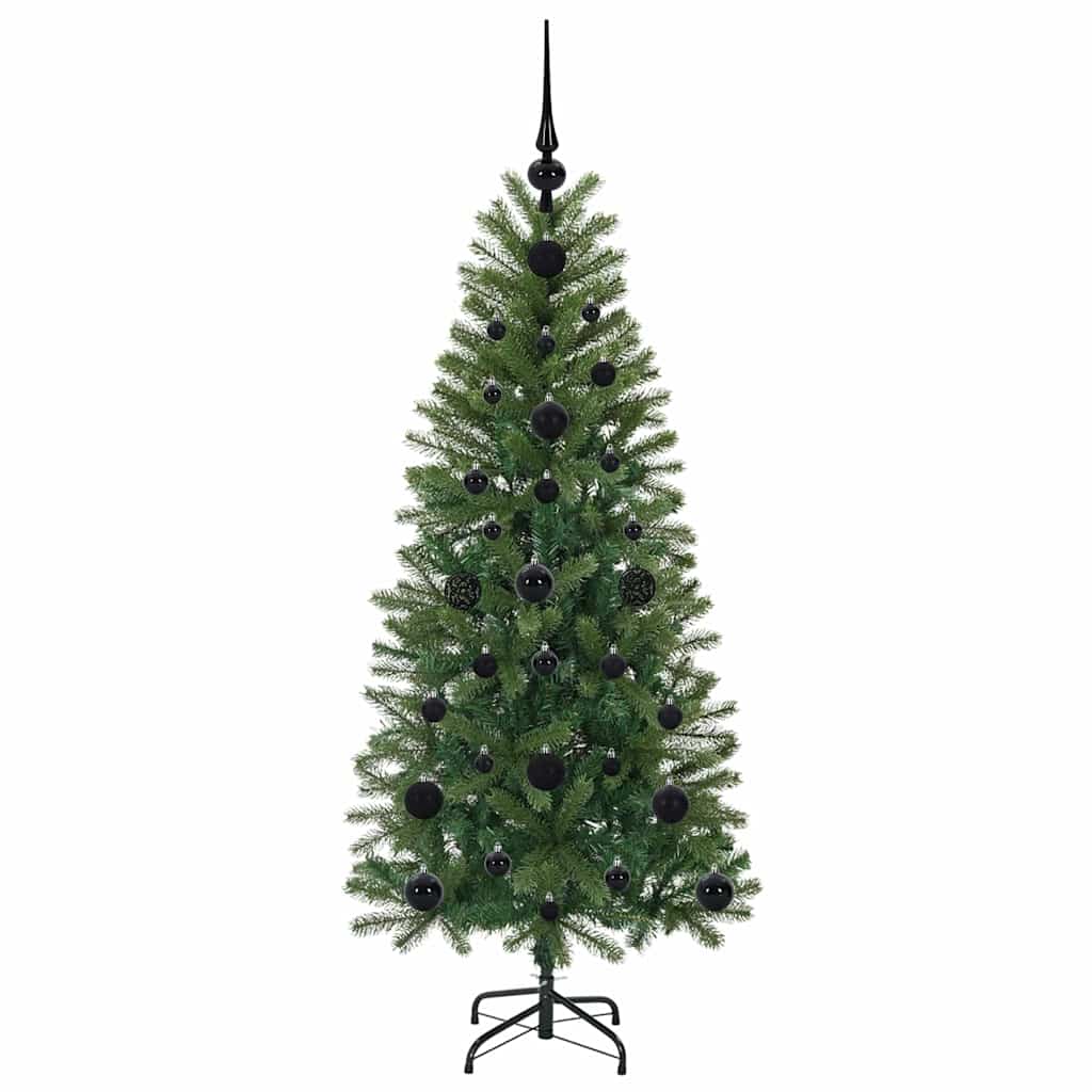 Artificial Christmas Tree with 150 LEDs Green 120 cm PE and PVC