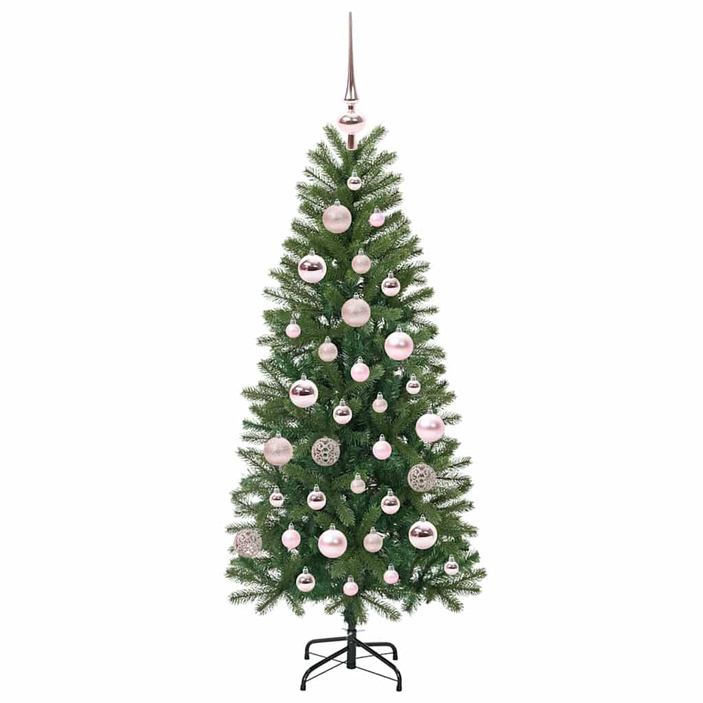 Artificial Christmas Tree with 150 LEDs Green 120 cm PE and PVC